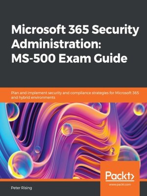 cover image of Microsoft 365 Security Administration